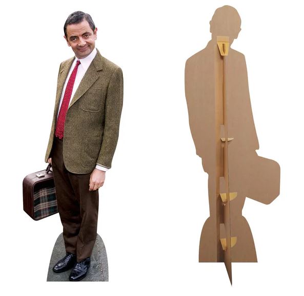 Official Mr Bean Lifesize Cardboard Cutout - 1.80m