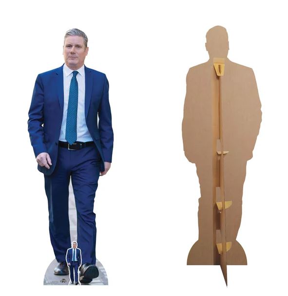 Keir Starmer Lifesize Cardboard Cutout - 175cm