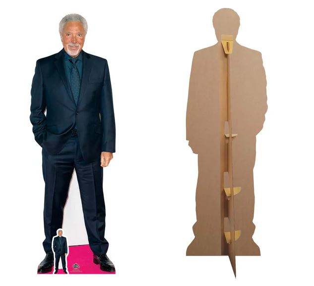 Tom Jones Red Carpet Cardboard Cutout - 1.77m