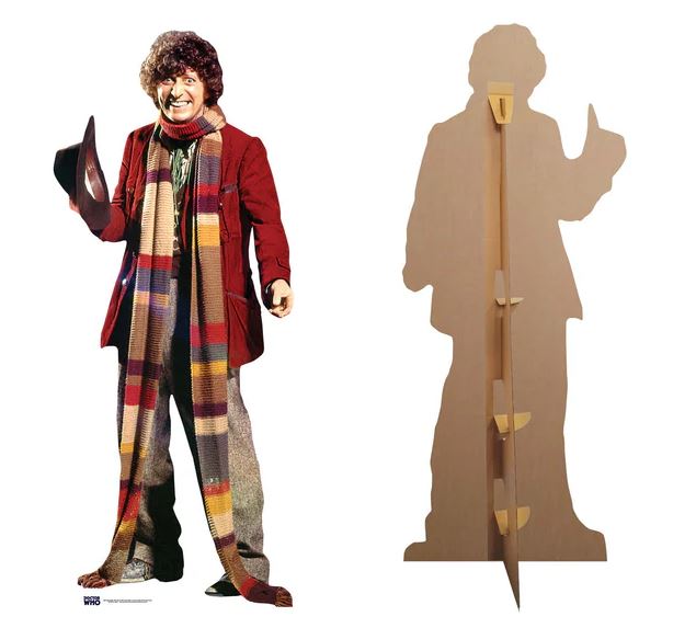 The 4th Doctor Tom Baker - Doctor Who Lifesize Cardboard Cutout - 1.81m