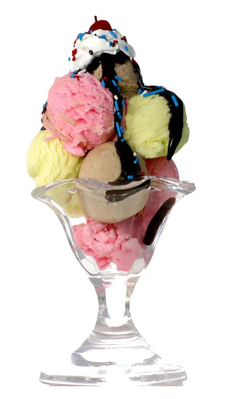 Ice Cream Cardboard Cutout - 1.8m