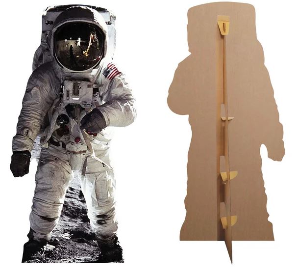Buzz Aldrin Lifesize Cardboard Cutout - 1.82m