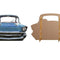 Children's Blue Car Stand-In - 1.51m