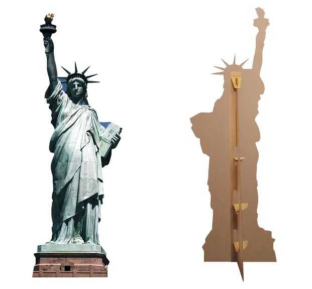 Statue of Liberty Cardboard Cutout - 1.91m