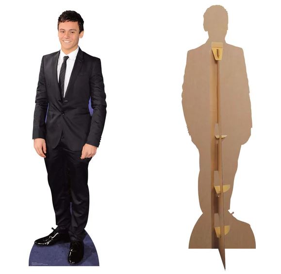 Tom Daley Lifesize Cardboard Cutout - 1.78m