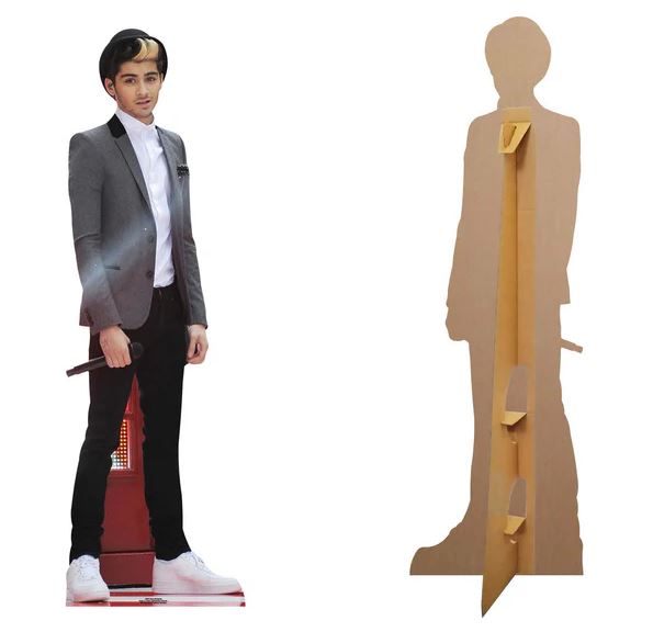 Zayn One Direction Lifesize Cardboard Cutout - 1.65m