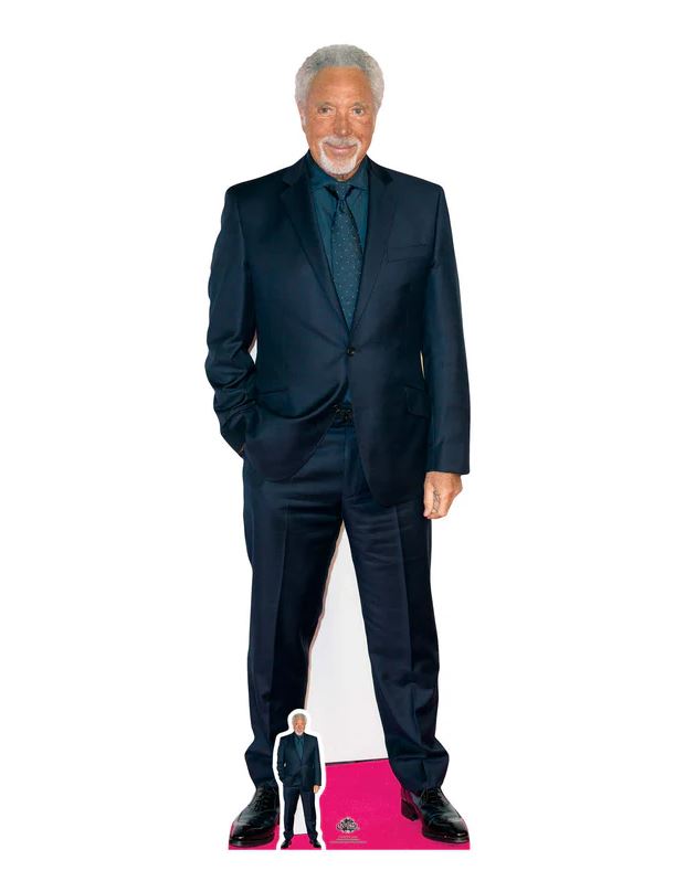 Tom Jones Red Carpet Cardboard Cutout - 1.77m