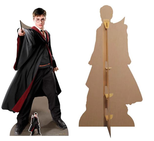 Harry Potter Lifesize Cardboard Cutout With FREE Mini Cutout - 1.7m