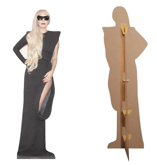 Lady Gaga Celebrity Lifesize Cardboard Cutout - 1.68m