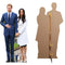 Prince Harry and Meghan Markle Lifesize Cardboard Cutout - 1.86m