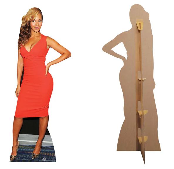 Beyonce Lifesize Cardboard Cutout - 1.71m