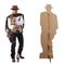 Cowboy with Revolver Lifesize Cardboard Cutout - 1.78m
