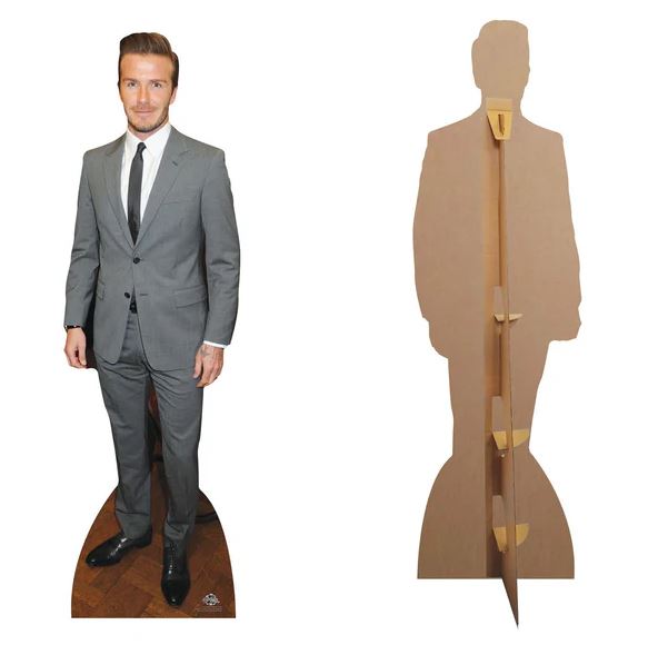 David Beckham Lifesize Cardboard Cutout - 1.79m
