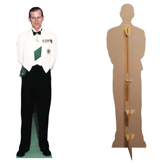 Prince Philip Duke of Edinburgh in 1956 Lifesize Cardboard Cutout - 1.8m