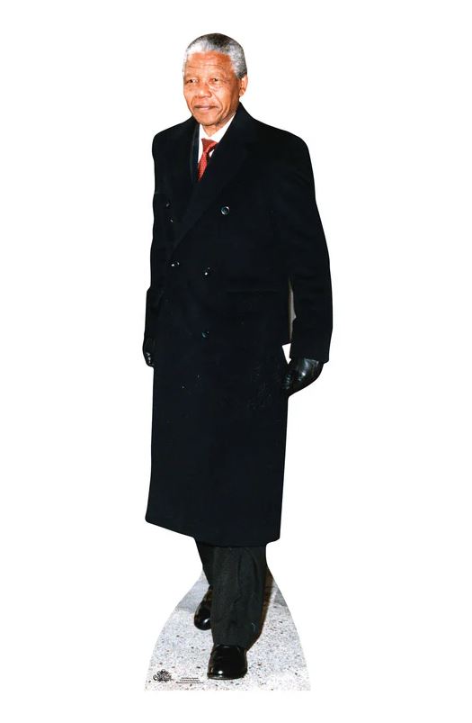 Nelson Mandela Lifesize Cardboard Cutout - 1.82m