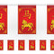 Chinese New Year of the Horse 2026 Paper Flag Bunting Decoration - 2.4m