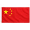 Chinese Polyester Fabric Flag 5ft  x 3ft
