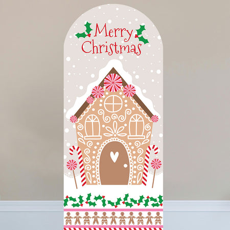 Gingerbread House Christmas Sailboard Stand-Up - 185cm