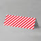 Red and White Stripes Place Cards - Pack of 8
