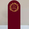 Eat Drink and Be Merry Red Gold Christmas Sailboard Stand-Up - 185cm