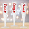 Santa Hat Christmas Personalised Champagne & Prosecco Flute Glass - 175ml - Each