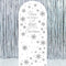 Merry Little Christmas White Snowflake Sailboard Stand-Up - 185cm