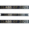 Class of 2025 Graduation Satin Ribbon Banner - 1m