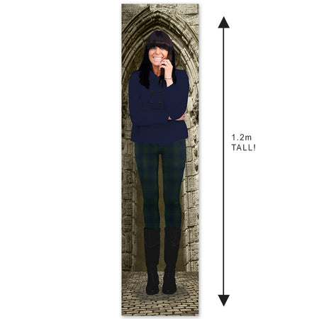 Claudia Winkleman Trust No One Portrait Banner - 30cm x 120cm