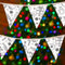 Christmas Colour In Your Own Fabric Bunting - 4m