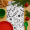 Christmas Colour In Your Own Fabric Table Runner - 1.1m