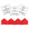 Red and Green Star Christmas Crackers - Plastic-Free - 9