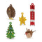 Gold Botanical Christmas Crackers - 11