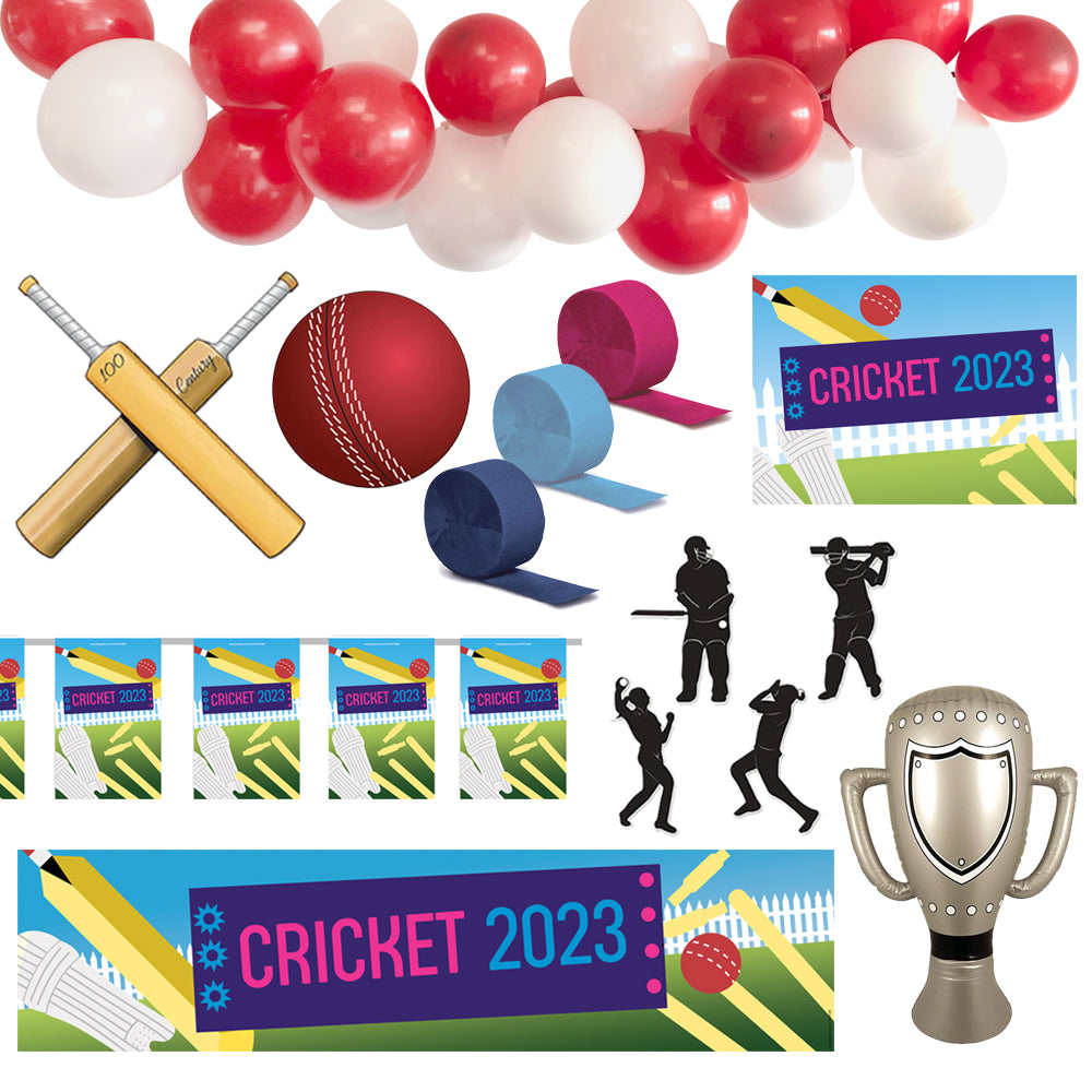 World Cricket 2023 Decoration Party Pack