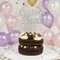 Personalised Silver Glitter Cake Topper - Each