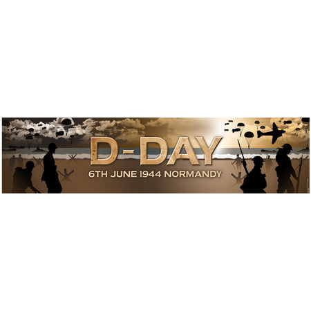 D-Day Anniversary Banner Decoration - 1.2m