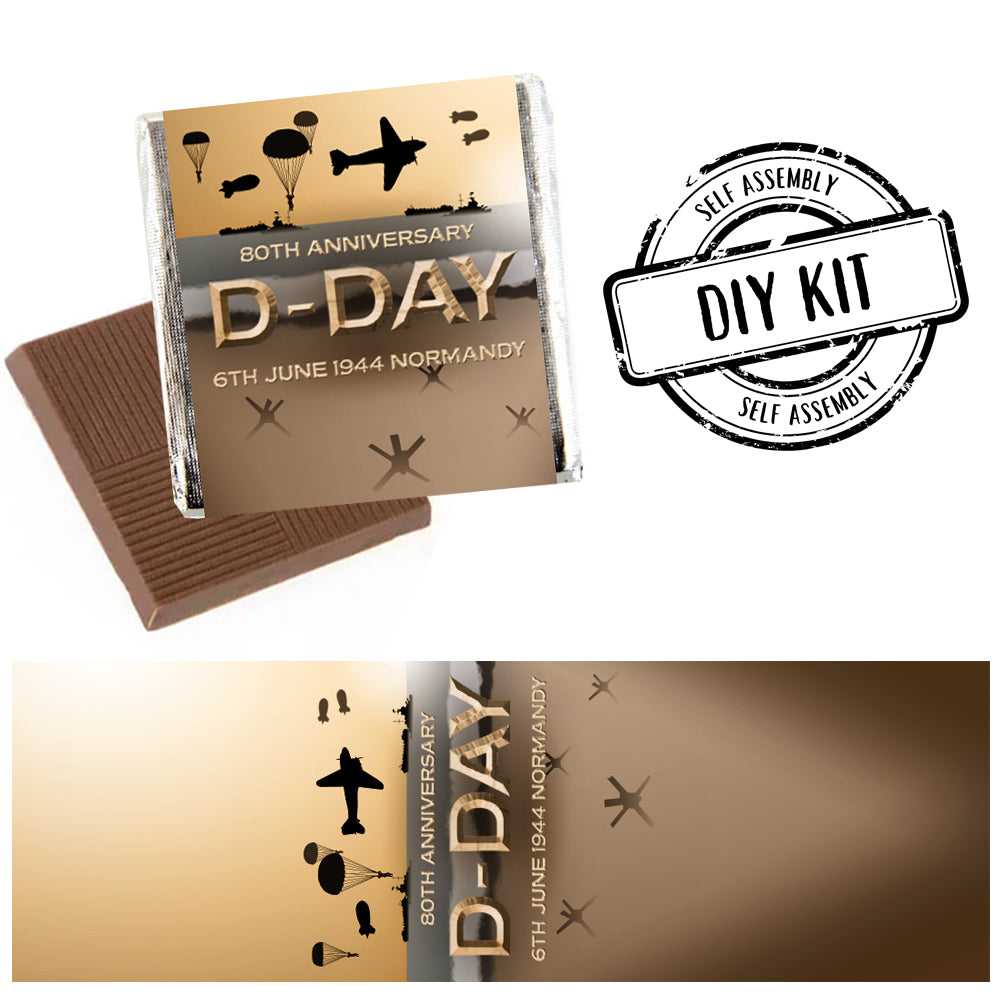 Square Chocolates - D-Day 80th Anniversary - Pack of 16