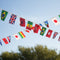 World Cup Football Countries 2026 Fabric Large Flag Bunting - 48 Flags - 30m