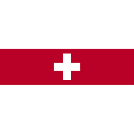 Switzerland Flag Swiss Banner Decoration - 1.2m