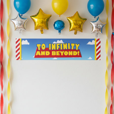Toys To Infinity And Beyond Banner - 1.2m