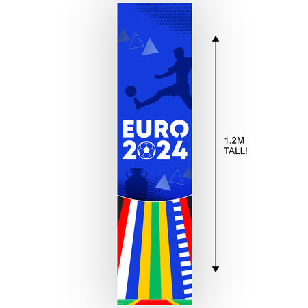 Euro 2024 Football Portrait Wall & Door Banner Decoration - 1.2m