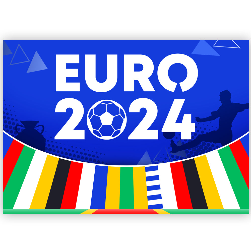 Euro Football 2024 Poster Decoration - A3