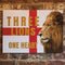 Three Lions One Heart England Football Poster - A3