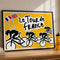 Tour de France Themed Poster - A3