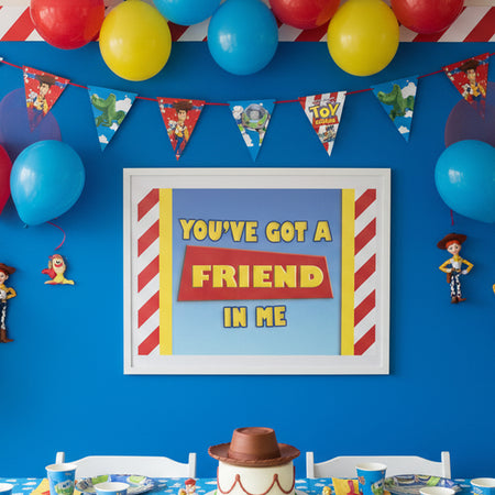 Toys You've Got A Friend In Me Poster - A3