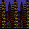 City Skyscraper Buildings Backdrop Decoration - 9.14m
