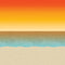 Beach Sunset Island Luau Backdrop - 9.14m
