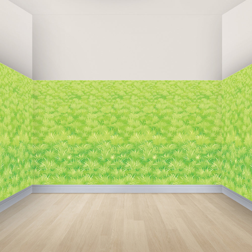 Grass Meadow Field Backdrop Decoration - 9.14m