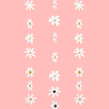 Daisy Garland Hanging Decoration - 5m