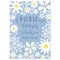 Pale Blue Daisy Mum Quote Poster - A3