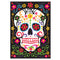 Day of the Dead Skull Poster - A3